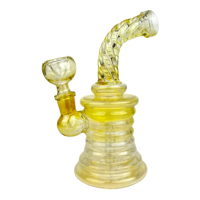 7" Fumed Mini Glass Water Pipe