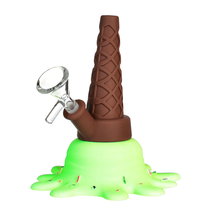 5.5" Splat Ice Cream Water Pipe