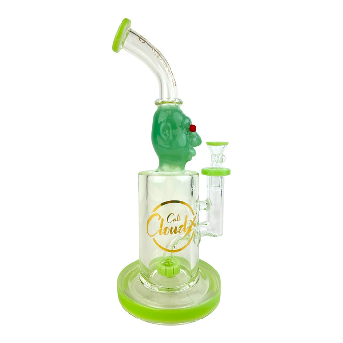 Cali Cloud 11.5" Monster Head Bent Neck Water Pipe "WP13"