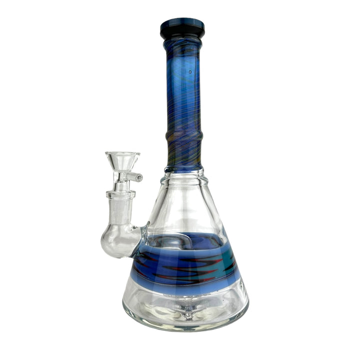 8.5" WigWag Beaker Glass Water Pipe "6006"