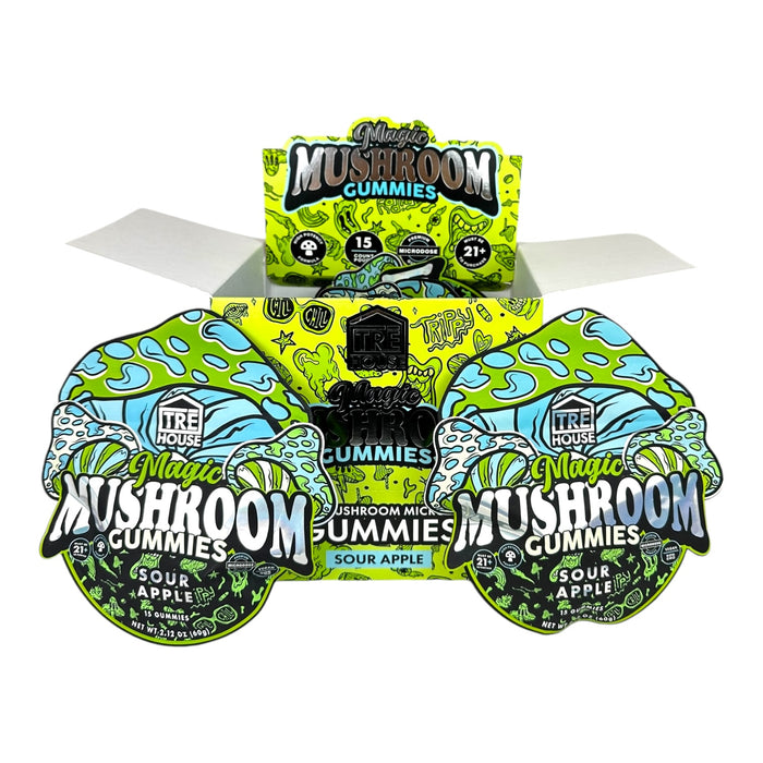 TRE House Magic Mushroom 60g Gummies 15 Gummies / Pouch