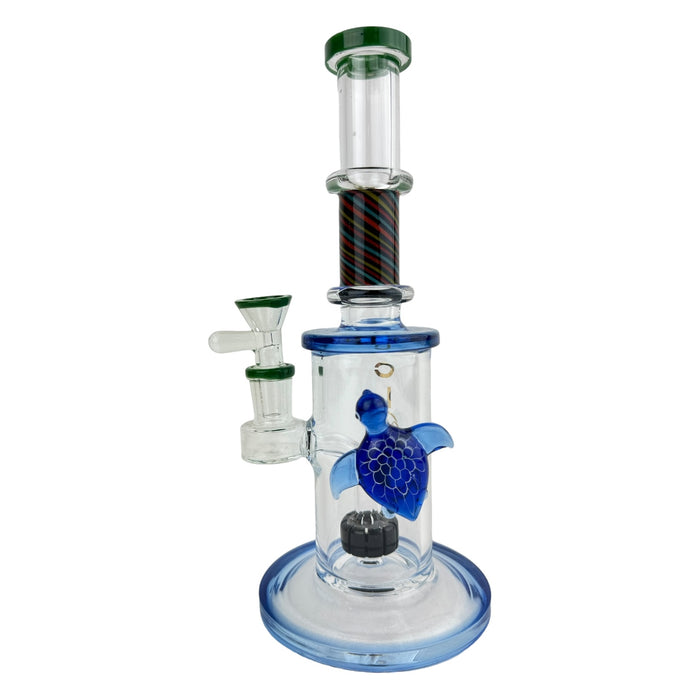 9.5" Turtle US Color Art Water Pipe by Cloud X