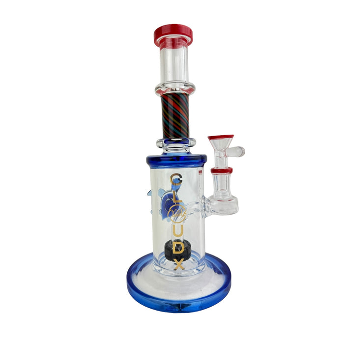 9.5" Turtle US Color Art Water Pipe by Cloud X