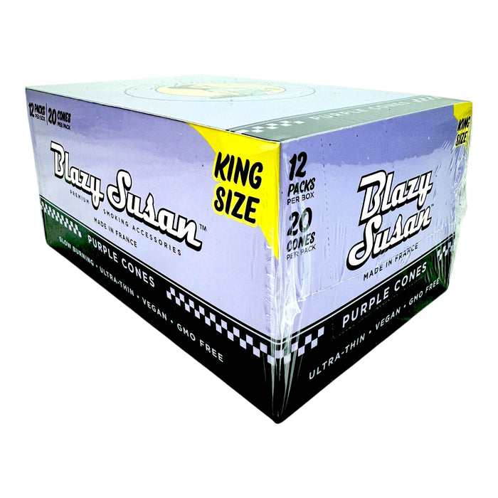 Blazy Susan King Size Pre Rolled Cones (12 Pack x 20 Per Pack)