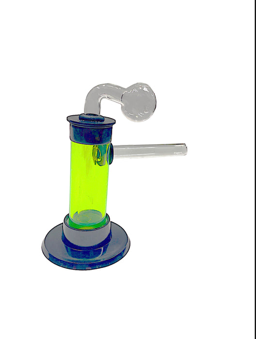 3" Mini Acrylic Straight Oil Burner Water Pipe