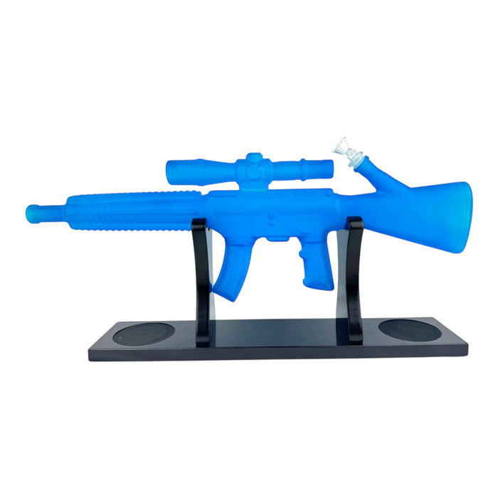 24” Assault Rifle w/ Stand Water Pipe