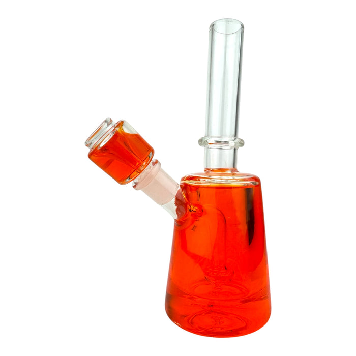 8.5" Straight Tube Beaker Color Glycerin Freeze Water Pipe "WP342"