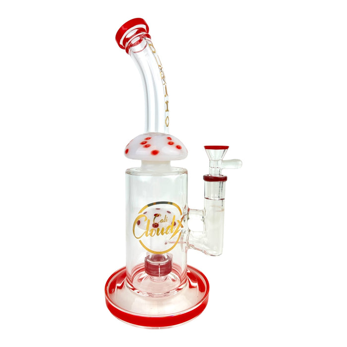 Cali Cloud 11.5" Mushroom Bent Neck Water Pipe "WP24"