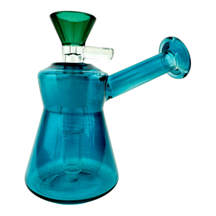 4" Mini Color Beaker Glass Water Pipe