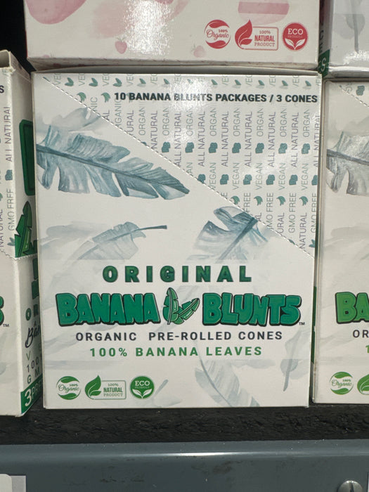 Banana Blunts Organic Pre Rolled Cones