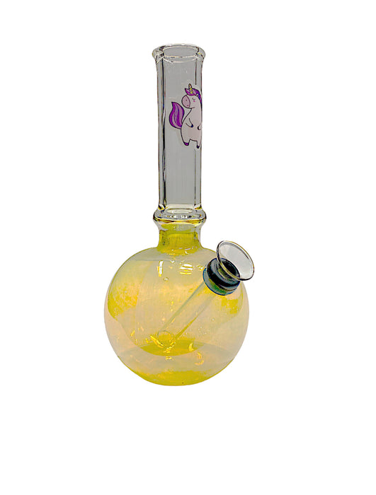 7" Colored Water Pipe with Assorted Stickers