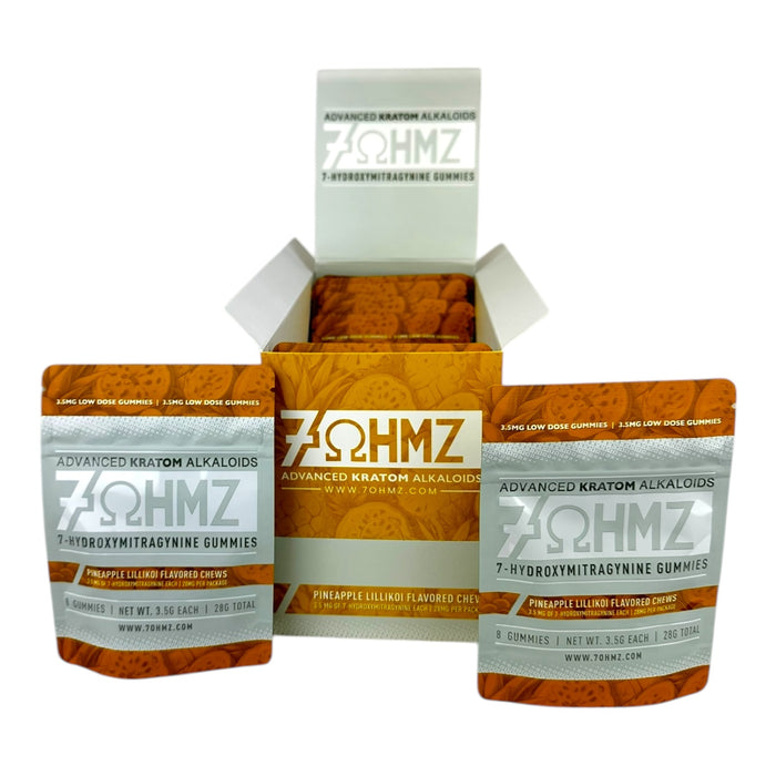 7-OHMZ 7-OH 3.5g Gummies 8 Gummies / Pack - 10 Pack / Display| 25 Displays /Case