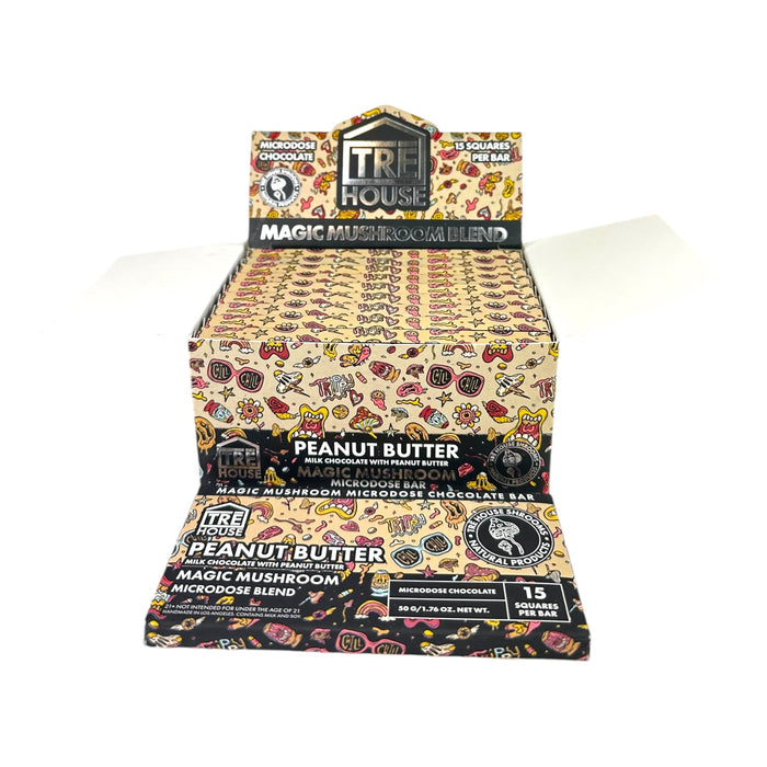 TRE House Magic Mushroom Blend Microdose 50g Chocolate Bars