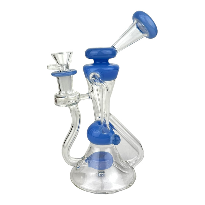 8.5" Dab Rig Style Glass Water Pipe