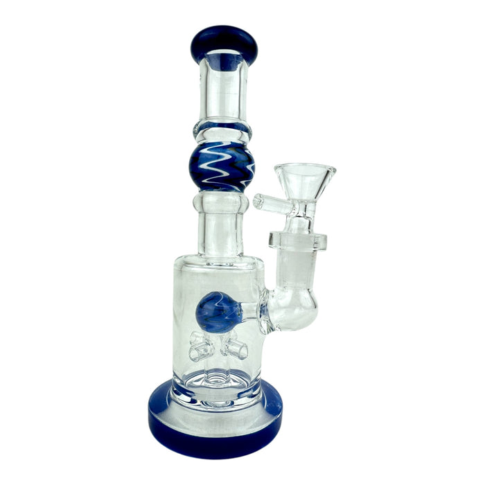 6.5" Mini WigWag Straight Tube Water Pipe "WP-1092"