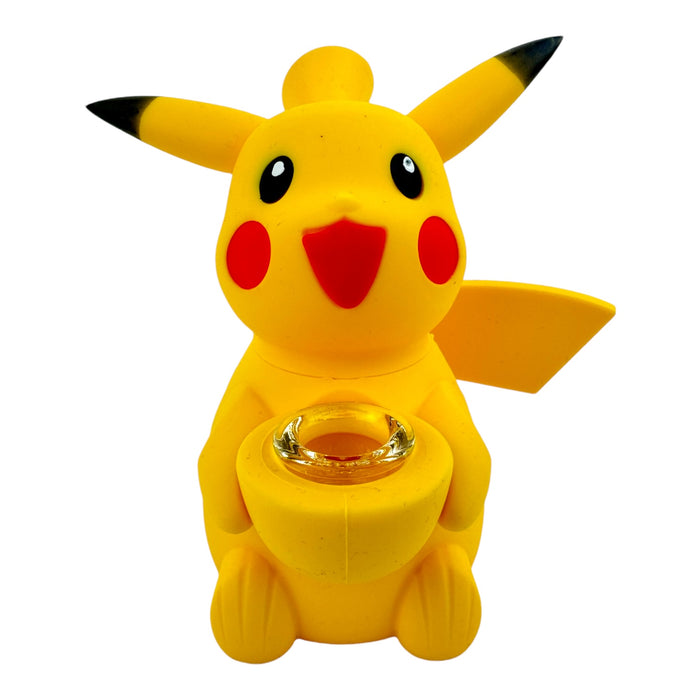 5.5" Pika Silicone Water Pipe w/ Glass Bowl