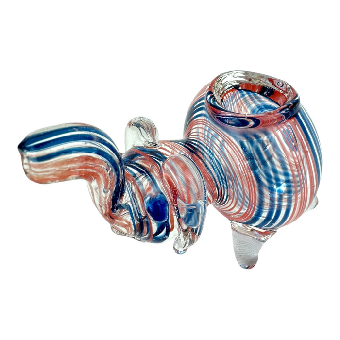 3" Small Elephant WigWag - Glass Hand Pipe