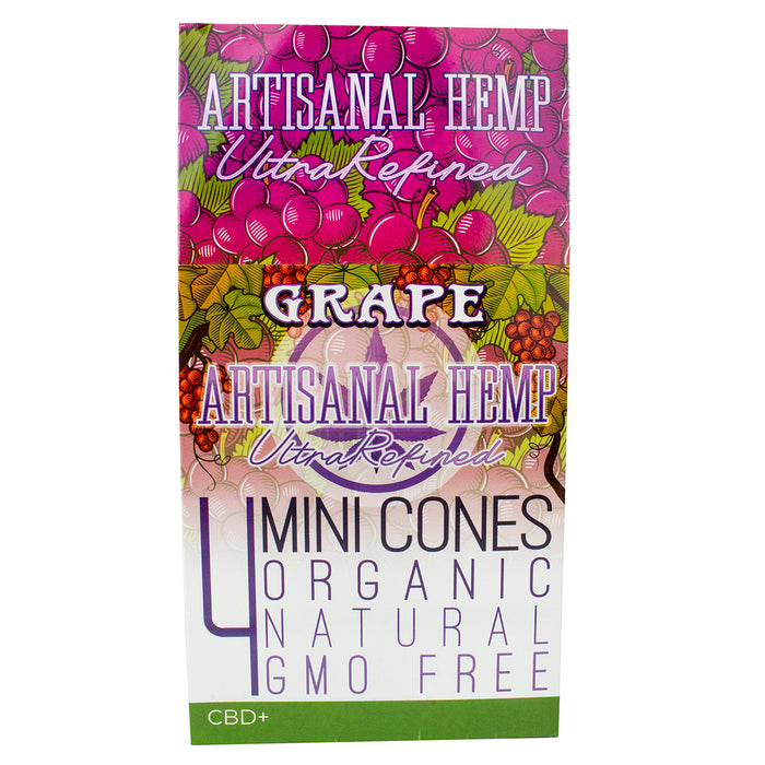 Artisanal Hemp 15 Pouches / 4 Mini Cones