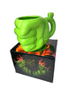 Green HK Hand Smoking Pipe Mug #0620 ( Wake & Smash)