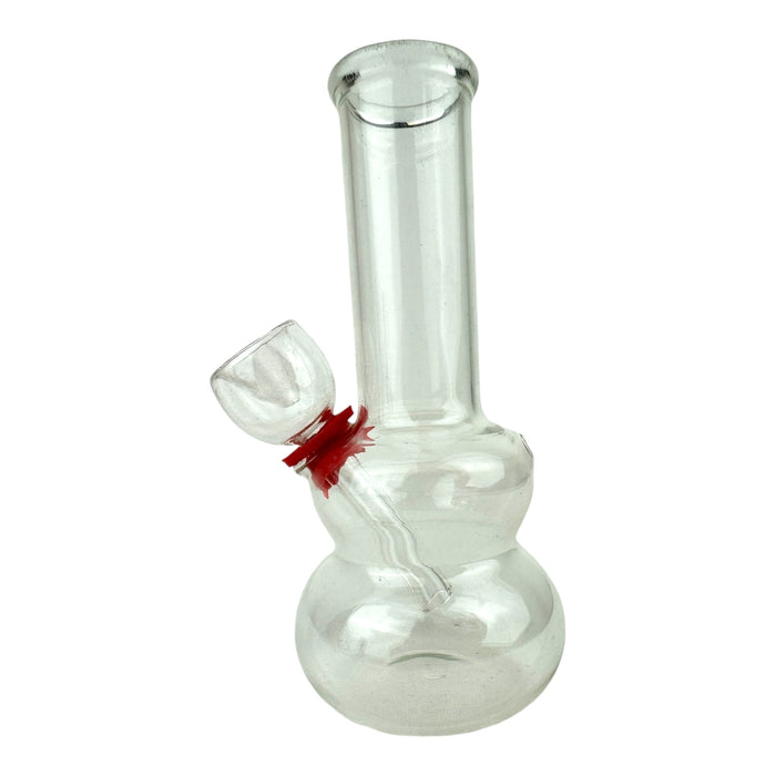 5” Clear Glass Water Pipe (Assorted Styles)