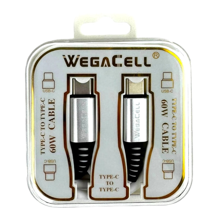 WEGACELL Type C To Type C Cable