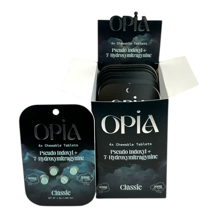 OPIA 7-OH + Pseudo 20mg 4ct Tabs Blister Pack  10 Packs / Display | 20 Displays / Case