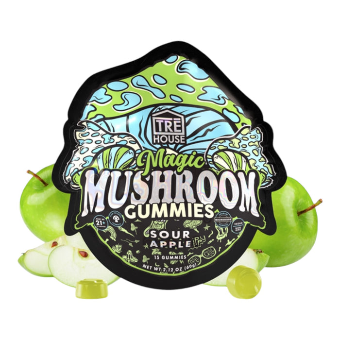 TRE House Magic Mushroom 60g Gummies 15 Gummies / Pouch