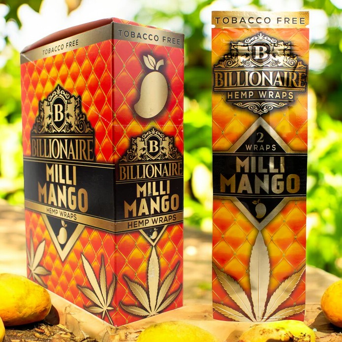 Billionaire Hemp Wraps - Milli Mango