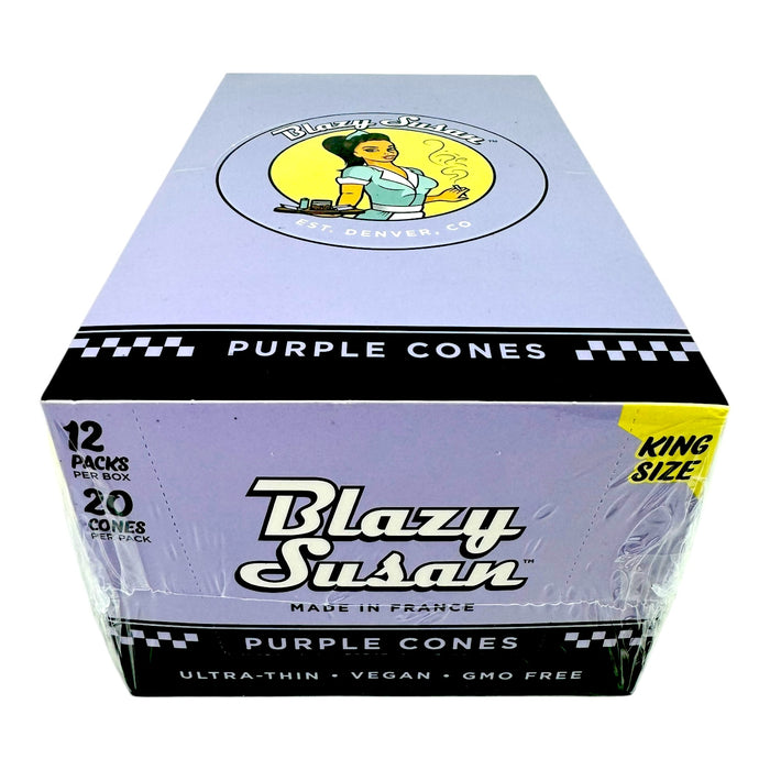 Blazy Susan King Size Pre Rolled Cones (12 Pack x 20 Per Pack)