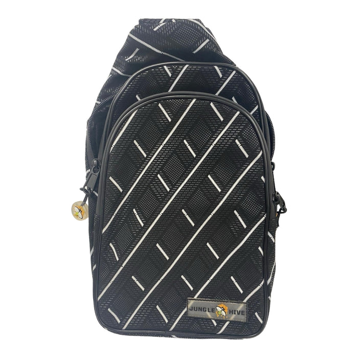 Jungle Hive Leather Design Cross Bag Backpack