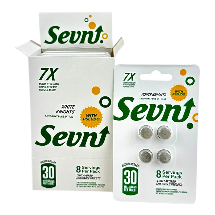 Sevn 7-OH With Pseudo 30mg Tab - 4 Tabs / Blister Pack - 10 Packs Display