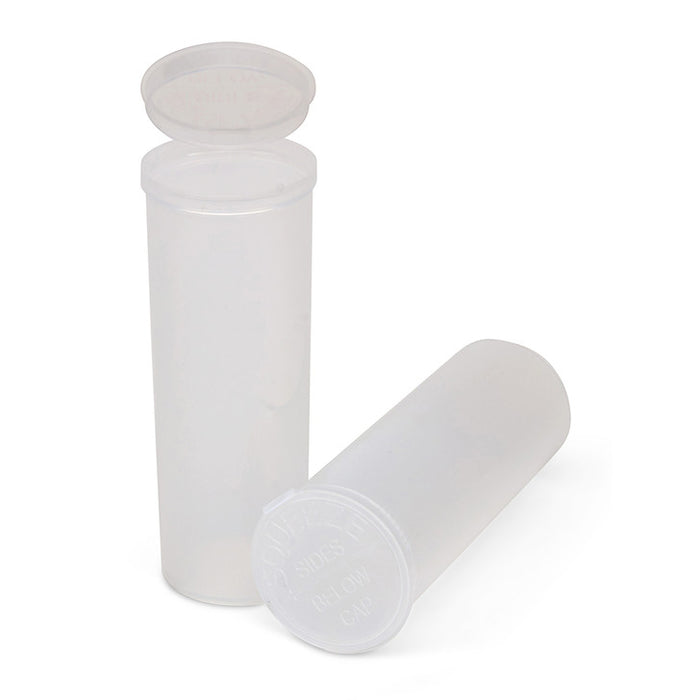 Pop Top 60 Dram Plastic Vials Case of 75