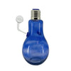 6" Light Bulb Colored Glass Oil Burner Water Pipe