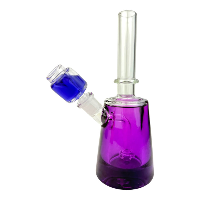 8.5" Straight Tube Beaker Color Glycerin Freeze Water Pipe "WP342"