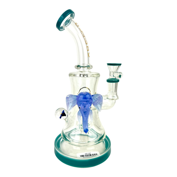 Cali Cloud 10.5" Elephant Bent Neck Water Pipe "WP207"