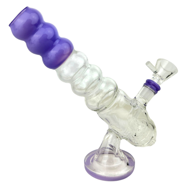 8.5" Color Telescope Glass Water Pipe