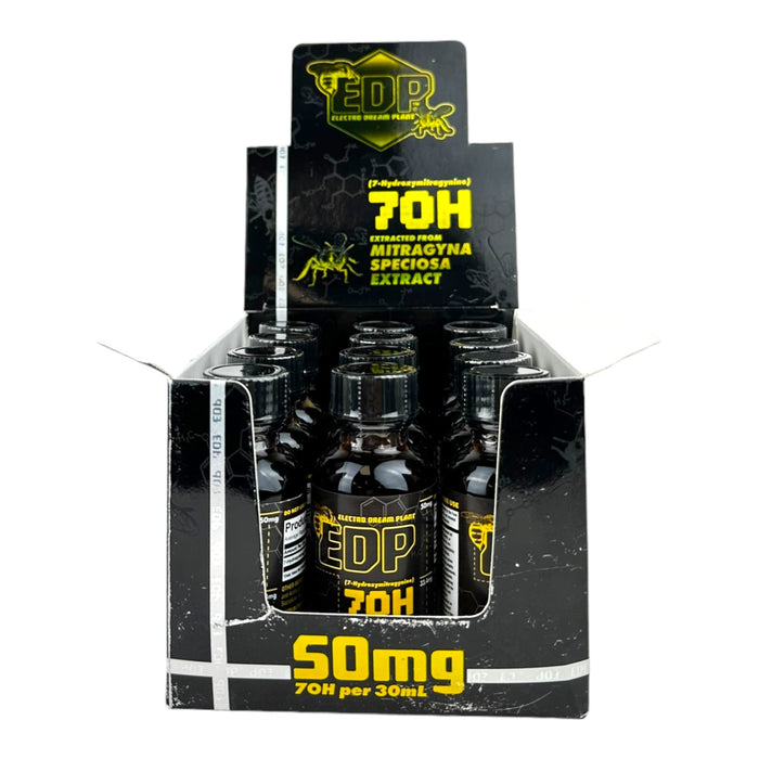 EDP 7-OH 50mg 30ml Shot 12pc-Display | 16 Displays / Case