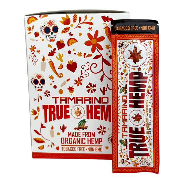 TRUE HEMP Organic Wraps 2Wraps/Pouch | 25pouch/Display | 50D/Case