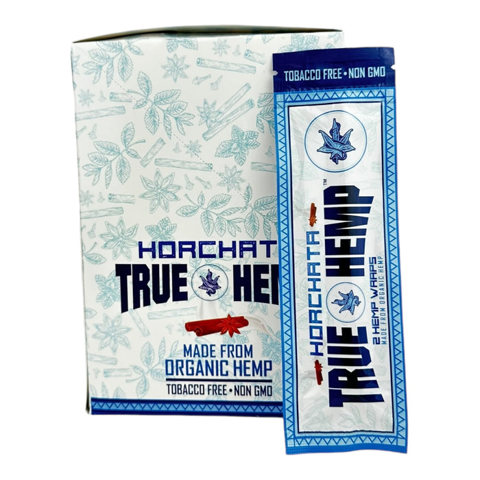 TRUE HEMP Organic Wraps 2Wraps/Pouch | 25pouch/Display | 50D/Case