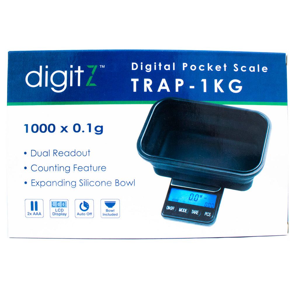 Digitz Trap 1200 Red Digital Pocket Scale