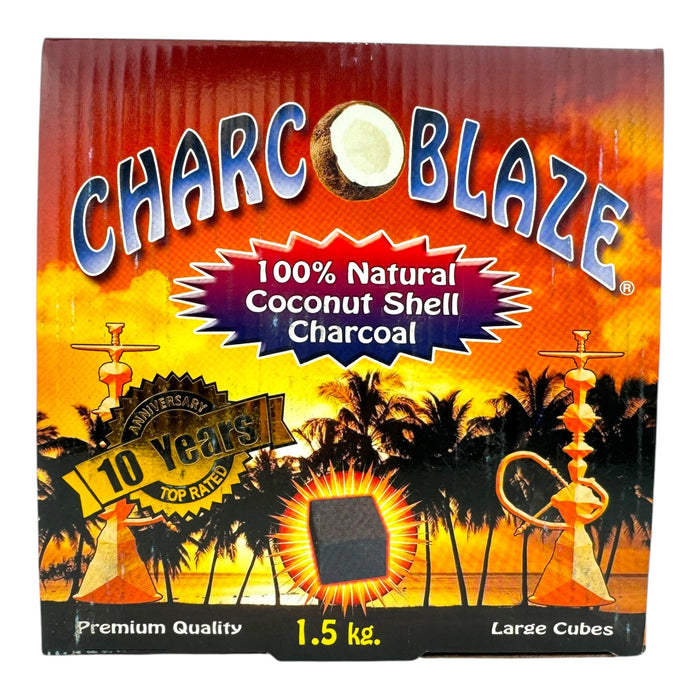 Charcoblaze Hookah Charcoal - Large 1.5 Kg - 108 Pieces