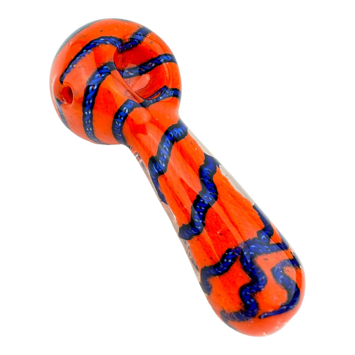 4” Wigwag Glass Hand Pipe