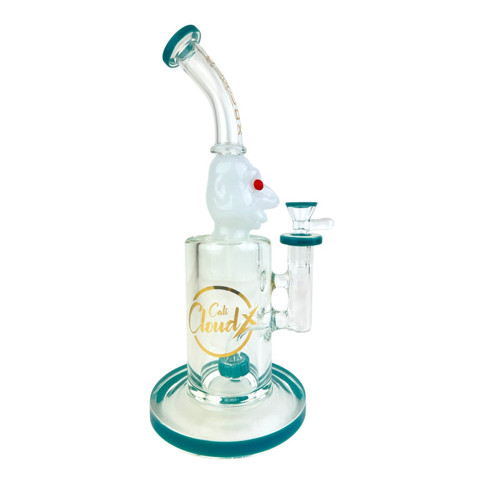 Cali Cloud 11.5" Monster Head Bent Neck Water Pipe "WP13"