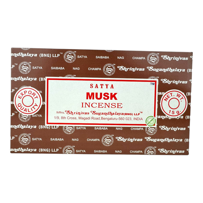 Satya15g Incense (12 Packs per Display)