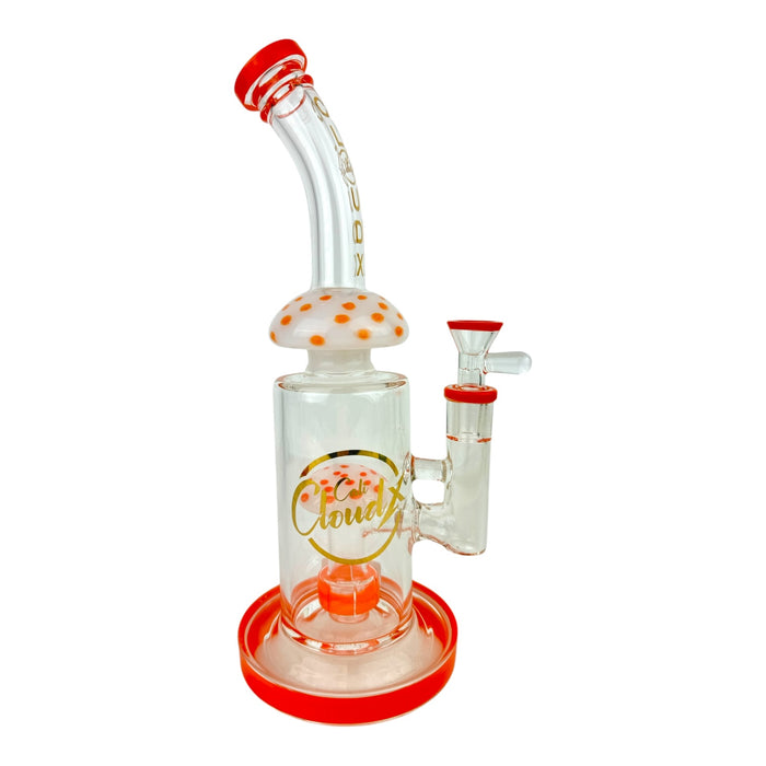 Cali Cloud 11.5" Mushroom Bent Neck Water Pipe "WP24"