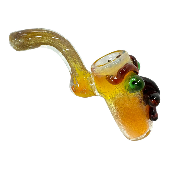 6" Face Glass Bubbler