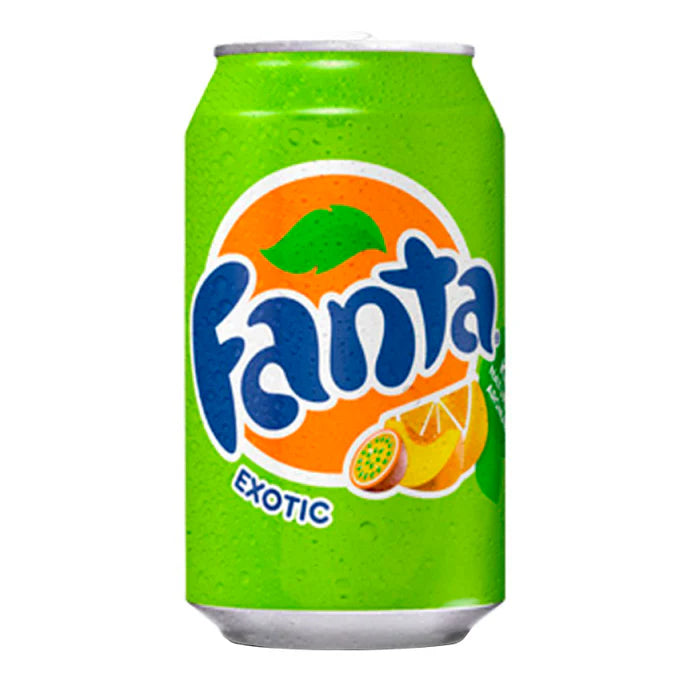 Exotic Soda Fanta Can 12oz