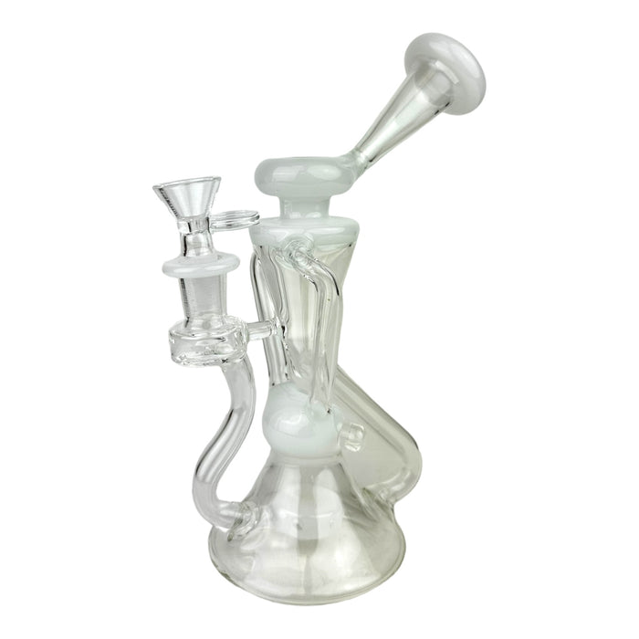 8.5" Dab Rig Style Glass Water Pipe