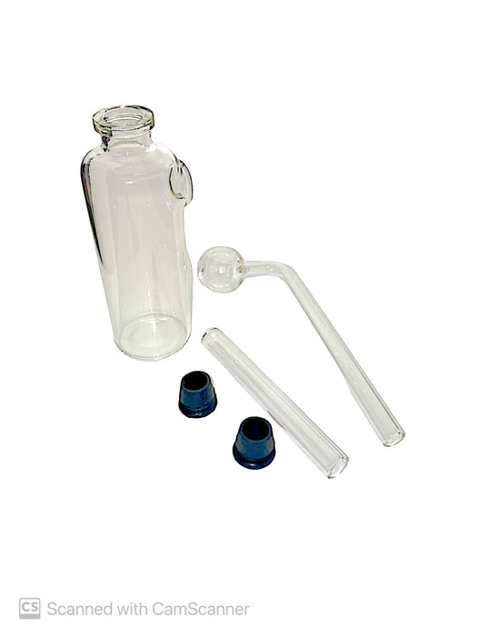 Clear 3 Pc Oil Burner Water Pipe