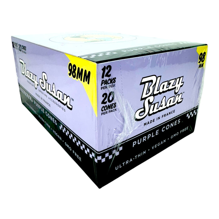 Blazy Susan 98MM Pre Rolled Cones (12 Pack x 20 Per Pack)